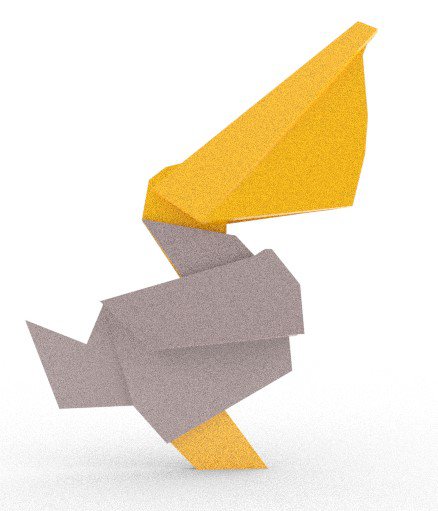 Pelican origami