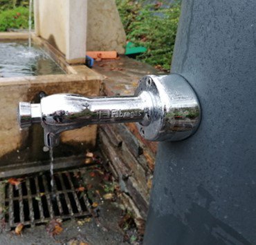 Robinet d'eau potable